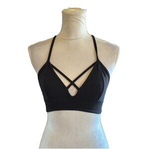 lululemon athletica Black Strappy Bra